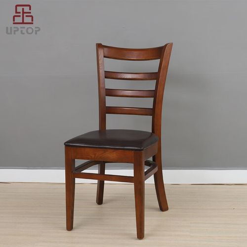 实木餐椅家用餐厅茶餐厅椅子批发橡胶木靠背椅餐厅家具厂家 图片色